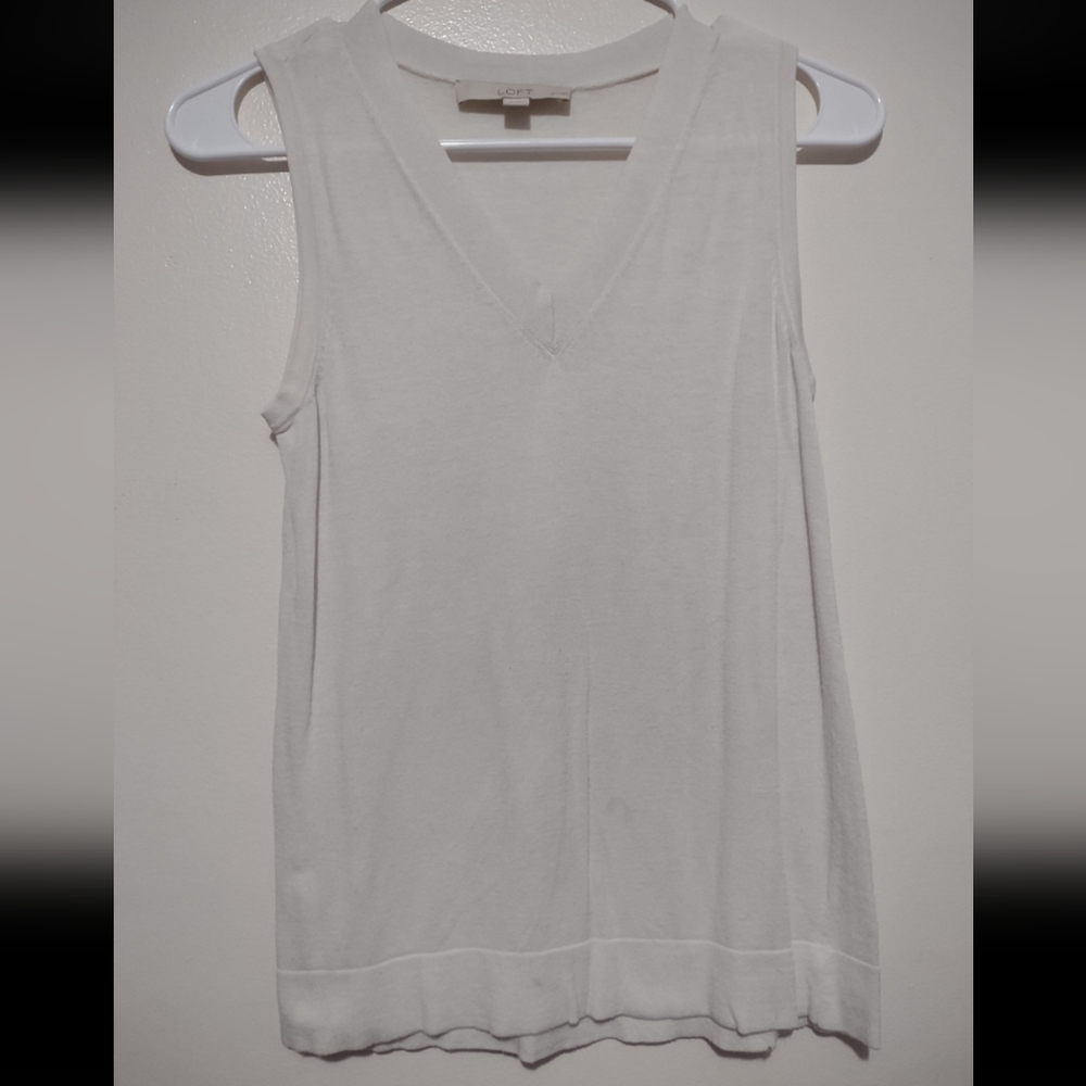 Ann Taylor Loft Tank Top (Woman's XS Petite)